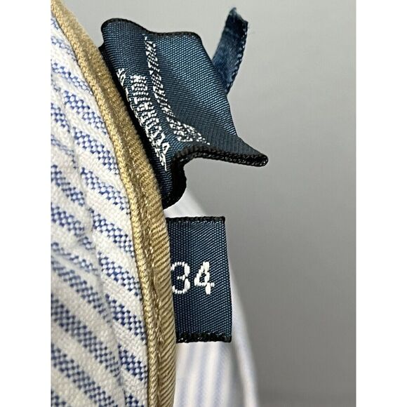 Polo Ralph Lauren‎ Shorts Men 34 Bermuda Cotton Relaxed Khaki Y2K Neutral * - Picture 4 of 9